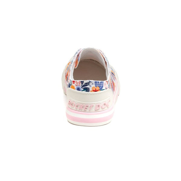 ROCKET DOG Jazzin Malden - Womens/Ladies Lace Up Canvas Pump Trainer Floral