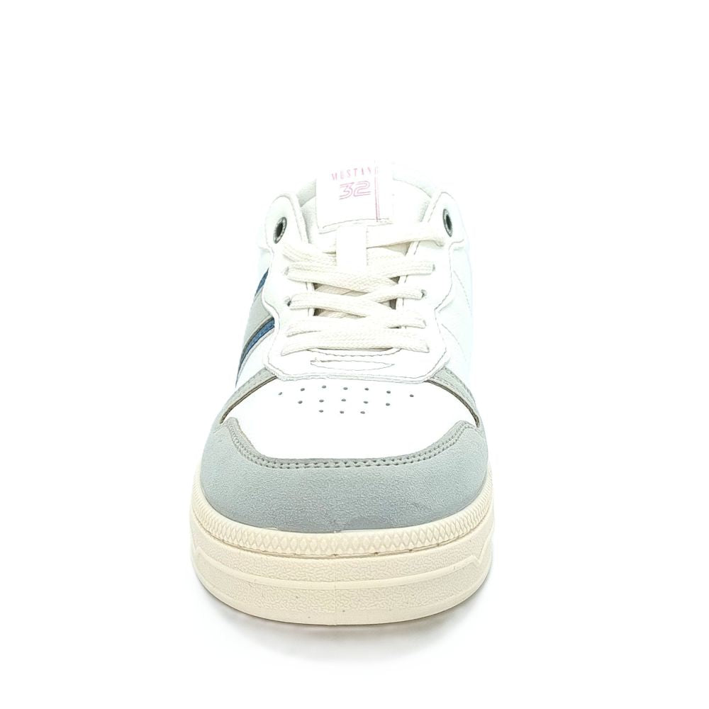 MUSTANG Cheyenne - Womens/Ladies Padded Lightweight Fashion Trainer Ice/Grey