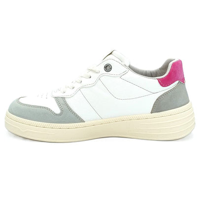 MUSTANG Cheyenne - Womens/Ladies Padded Lightweight Fashion Trainer Ice/Grey