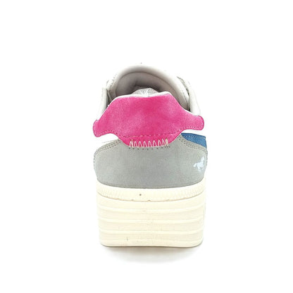 MUSTANG Cheyenne - Womens/Ladies Padded Lightweight Fashion Trainer Ice/Grey
