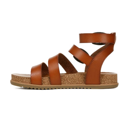 BLOWFISH MALIBU Fancy - Womens/Ladies Vegan Gladiator Sandal Scotch Brown