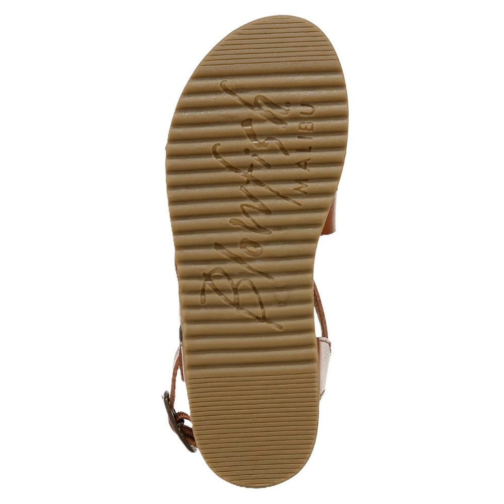 BLOWFISH MALIBU Fancy - Womens/Ladies Vegan Gladiator Sandal Scotch Brown