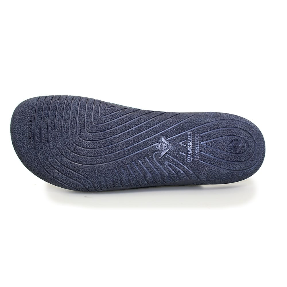 GOODYEAR Tees - Mens Distressed Effect Mule Slipper Blue