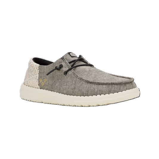 HEY DUDE Wendy Funk Surf - Womens/Ladies Lightweight Slip On Casual Shoe Black
