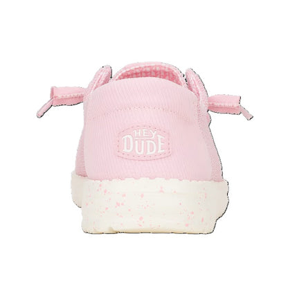 HEY DUDE Wendy Sox - Womens/Ladies Lightweight Slip On Casual Shoe Rosette
